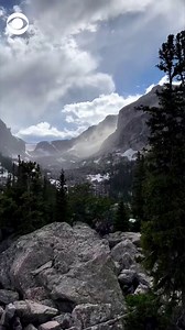 141K views · 351 reactions | DRAMATIC ROCKSLIDE: Part of Colorado’s Rocky Mountain National Park was forced to close after a major rockslide in Chaos Canyon. The incident was caught on camera by some onlookers, luckily no one was hurt. | CBS Evening News | Facebook