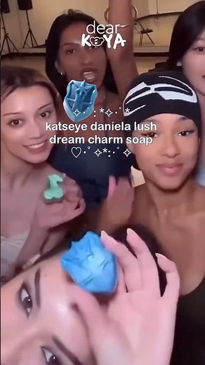 katseye daniela lush guardian shield dream charm soap 🛡🧼🫧