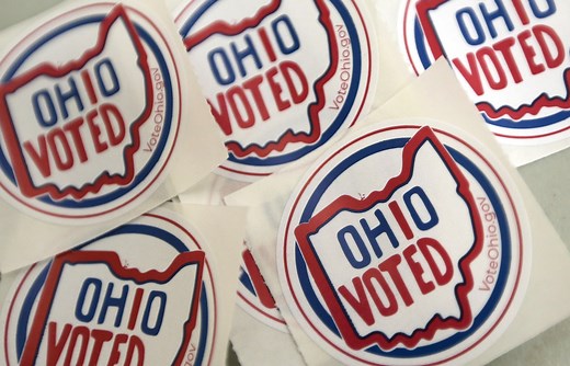 How Ohio voted in each presidential election since 1960, and how each county voted (database)