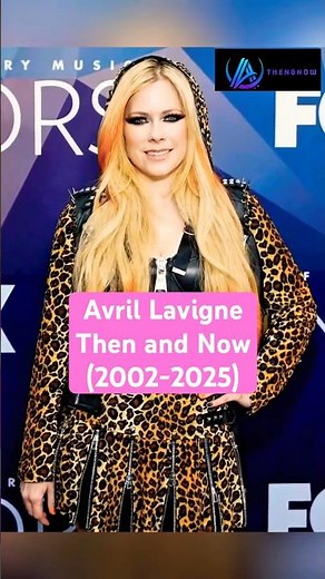 Avril Lavigne Then and Now #avrillavigne #thenandnow #evolution #nostalgia #music