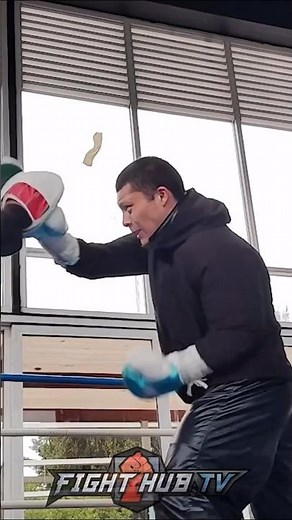 Pitbull Cruz looking like a BEAST in workout for next fight!