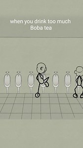 4.4M views · 35K reactions | when you drink too much boba tea | Rico Animation | Facebook