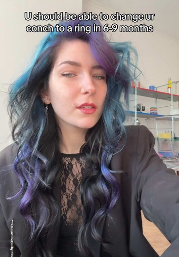 Conch Piercing Care: When to Change to a Ring