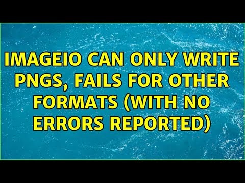 ImageIO can only write PNGs, fails for other formats (with no errors reported)