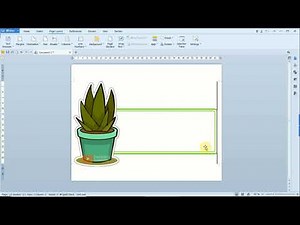 CARA MUDAH MELETAKKAN PERKATAAN PADA GAMBAR MENGGUNAKAN KINGSOFT WRITER