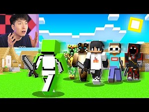 I Reacted to Dream's Minecraft SPEEDRUN vs 5 HUNTERS! *INSANE*