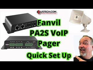?How To Program The Fanvil PA2s Voip Paging Unit Quickly Fanvil Voip Pager Check It Out!