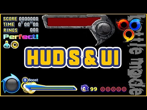 The Art of Sonic HUDs & UI
