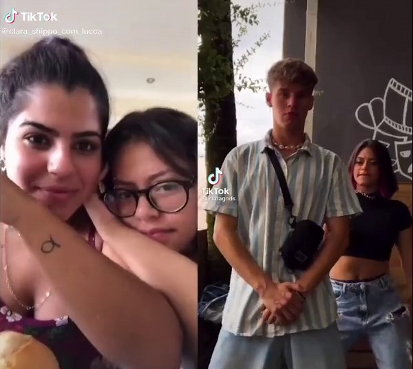 Coordinated Dance Routine in Outdoor Setting