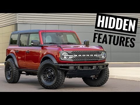10 Hidden Features of the NEW Ford Bronco!