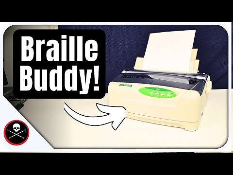Braille Buddy Review: Affordable Braille Embosser with Tactile Graphics!