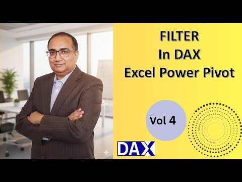 Filter In DAX in Excel Power Pivot