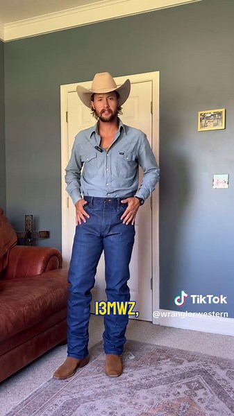 Wrangler denim styles translated by @codyblakemoseley 🤠 #wrangler #western #cowboy #westernfashion