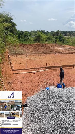 Setting Out Ongoing 👷🏿‍♂️🚧🚧 Resource Construction & Engineering Ltd