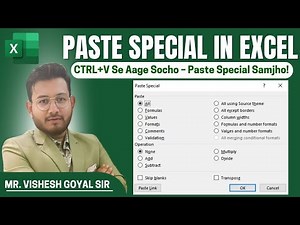 Paste Special In Excel || Excel Paste Special Full Tutorial || Step By Step Guidance.