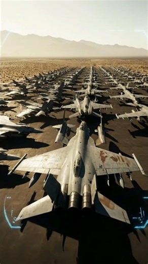 How The US Stores Thousands Of Retired Fighter Jets #3danimation