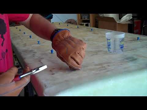 Embedding t-nuts into my fiberglass pontoons (deck mounting points)