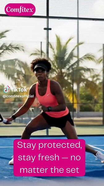 Whether you’re serving up strength or smashing goals, Comfitex has you covered. 💪✨ 💐 Pantyliners for everyday freshness. 🌷 Pads for full-flow protection. Because confidence never takes a break — and neither should you! 🎾 #ComfitexConfidence #GameReadyComfort #EverydayFreshness #PeriodProtection #OneLessThingToWorryAbout