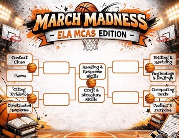 5th Grade ELA MARCH MADNESS State Test Prep
