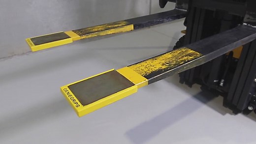 Forklift Tine Caps Protect the Load