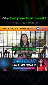  Inflation is silently shrinking your savings. But what if you could learn directly from someone who’s built lasting wealth through investing — in bull , bear , and crisis  markets? ‍ Kathlyn Toh, founder of Beyond Insights and a trader with over 30 years of experience, is sharing her proven system in a free 3-hour webinar.  Join now to take the first step toward true financial independence. | Beyond Insights Investment & Trading Education | Facebook