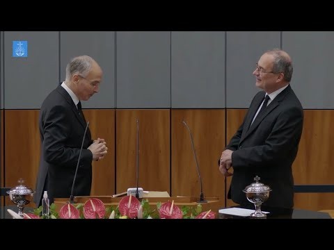 Un Nouvel Apôtre patriarche. Le discours de HELG #MUTSCHLER avant de retraiter Jean-Luc #Schneider.