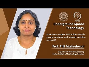Lecture 42: Rock mass support interaction analysis: ground response and support reaction curves-02