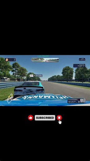 Xfinity Series Gameplay — Mission 200 Bump‑and‑Pass at The Glen #nascar25 #nascar #talladega