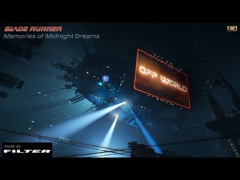 Blade Runner | MEMORIES OF MIDNIGHT DREAMS | 4K AMBIENCE for work study and relaxation - 6 Hours