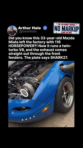 116 HP FROM THE FACTORY, TWIN TURBO V8 NOW #usa