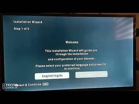 How to install your new DSTV decoder for the first time.