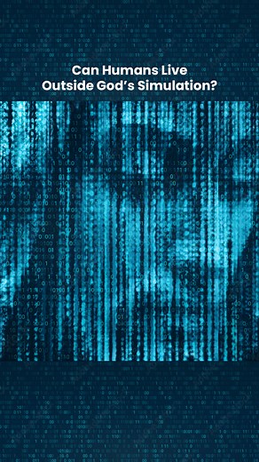 4K views · 127 reactions | Can Humans Live Outside God’s Simulation?...