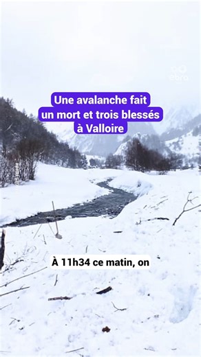 🔴 Une dramatique avalanche de grande ampleur s'est déclenchée ce mardi 17 février au hameau de la Rivine, sur la commune de Valloire. Le bilan est de quatre victimes : un mort, deux personnes en urgence absolue et une en urgence relative. | Le Dauphiné Libéré
