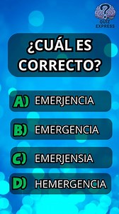 ¿Sabes como se escribe? | Quiz Express