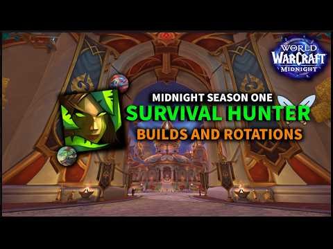 Survival Hunter Builds and Rotations! Midnight Season One