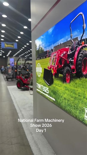 Come see us at the 2026 National Farm Machinery Show! #nationalfarmmachineryshow #farming2026 #tillage #louisville #kentucky