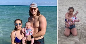 Shawn Johnson Helps Baby Drew With Her First Flip, Mom Shamers Have Something To Say