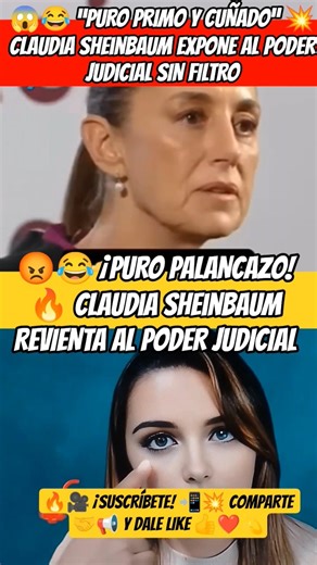 😡😂 PURE POWER! 🔥 Claudia Sheinbaum DESTROYS THE JUDICIAL BRANCH