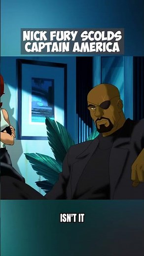 Nick Fury Scolds Captain America