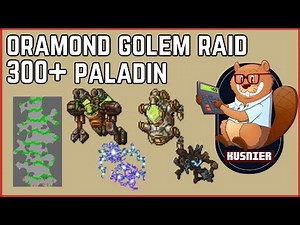 Oramond Factory Golem Raid | 300+ Paladin | Tibia