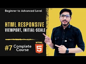 HTML Viewport and Meta Tag: Part 7 | How Viewport Meta Tag Make Website Responsive
