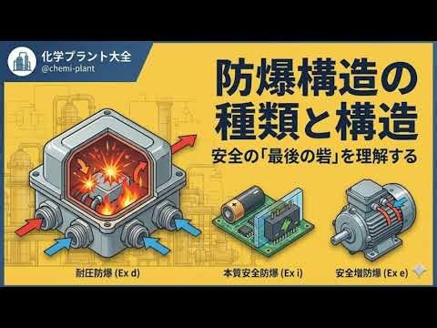 防爆構造の種類と規格
