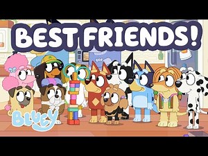 🔴LIVE: Hanging Out with Bluey's Friends 😊 💕 | 70 MINUTES | Back to School Games | Bluey
