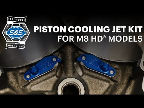 S&S Cycle - Product Overview - M8 Piston Cooling Jet Kit