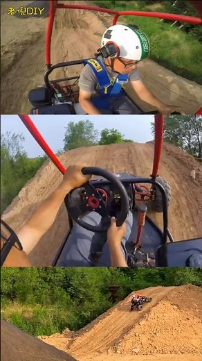 DIY mini UTV offroad to climb. #utv #gokart #diy #karting #offroad