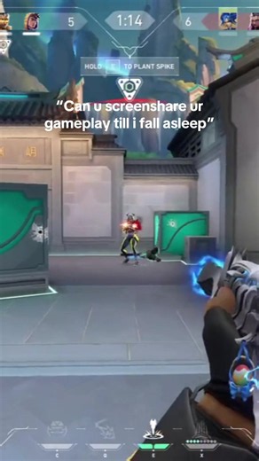 Can you screenshare your gameplay till I fall asleep — Valorant peek and die clip