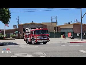 💧 Water Emergency! Los Angeles Fire Department Responds Code 3 | Light Force 90