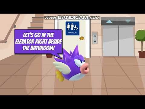 Spiny Cheep Cheep Crashes The Elevator/Grounded