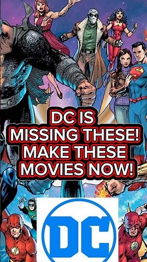 5 DC Heroes Who DESERVE Their Own Movie!