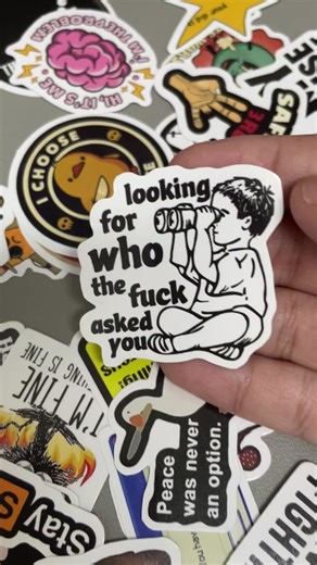 The anti-social vinyl sticker pack #antisocial #introvert #introvertlife #introvertmemes #anxiety